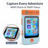 1080P 48MP Digital Camera 2.8 Inch IPS Touchscreen Auto Focus 700mAh with Alarm Clock MP3 Music Player Portable Camera for Present (Blue) view 2