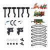 Christmas Train Set | Rechargeable Christmas Toy with Track | Around The Tree Train Set with Light and Music,for Kids Ages 3+ Holiday Party Home Indoor Play view 1