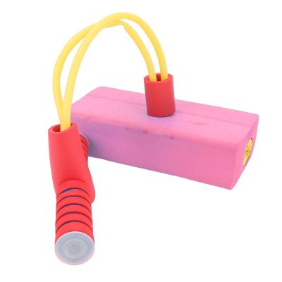 RiToEasysports Foam Pogo Jumper for Kids,Fun Exercise Toy with Comfortable Foam Handles for Kids (Pink)