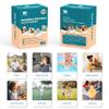 Actions Flash Cards for Kids (Ages 3-7), 50 Real-Life Photo Cards for Speech & Language Development, Based on Total Physical Response (TPR) Learning Approach, Support Daily Feelings view 1