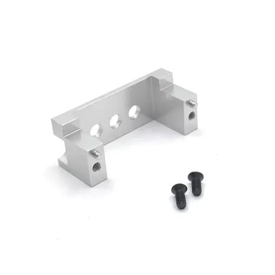 Aluminum Servo Mount Compatible with 1 14 1 12 144001 124019 124018 Remote Control Car(Silver)