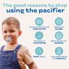 CLIPPBABY Pacifier Weaning Kit Gentle Step-By-Step System to Help Toddlers Stop Pacifier Use Star Edition + 5 Shields, Child-Led & Dentist-Recommended Made in France Ages 2+ view 3