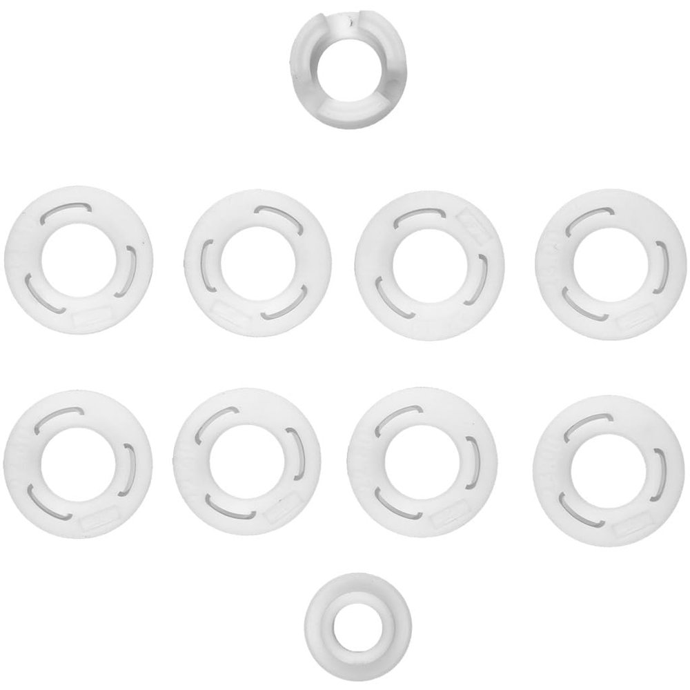 Associated 21657 RC28R FT Sidewall Flange Set White