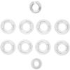 Associated 21657 RC28R FT Sidewall Flange Set White view 1