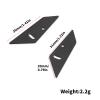 1/10 Aluminum Alloy Car Tail Wing Rear Spoiler HSP 94123 94122 - Upgrade Your Drift Car Performance view 2