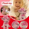 Adorable Pink Highland Cow Plush, Cute Soft Highland Cow Stuffed Animals, Anniversaries and Valentine's Day Gift for Girl (Without Roses) view 2