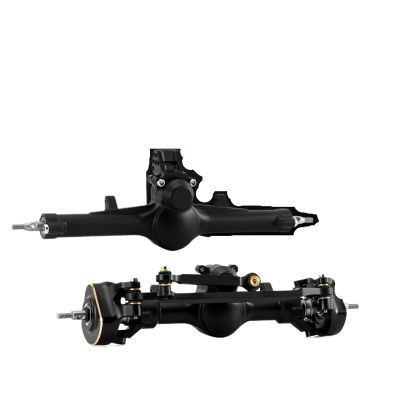for INJORA +4mm Nylon Planet Axles with Double Joint Shafts & Brass Steering Knuckles for 1/24 for Axial SCX24(Front and Rear)