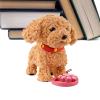 Genrico Electronic Dog Toy - Interactive Toy That Teaches Languages - Dog That Barks and Walks | for Kids of All Ages in Living Room Bedroom Home & Travel view 1