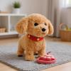 Genrico Electronic Dog Toy - Interactive Toy That Teaches Languages - Dog That Barks and Walks | for Kids of All Ages in Living Room Bedroom Home & Travel view 3