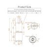 MWRFKJOB 6V Single 375RPM GA24Y-370 Miniature Planetary Gear Reducer Electronic Starter Speed Regulation Forward and Reverse Bass view 2