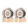 for INJORA ModuWheel 1.3" Brass & Aluminum Beadlock Wheels, Negative Offset, for 1/18 1/24 RC Crawlers(4PCS MW1316PU) view 2