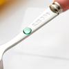 (8 Pieces) Ceramic Carrot Handle Stainless Steel Fork Spoon Cute Tableware Home Dining Cartoon view 4