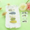 Tinsparkwin 10 Packs Baby Hair Clips Set -Snap Barrettes &Duckbill Toddler Hair Clips Soft Rounded Tips Fabric Cover Safe Gentle Non-Slip Hair Accessories (Green,10 Packs) view 4