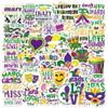 50pcs Carnival Aesthetic Stickers Aesthetic Trendy Decals DIY Phone Suitcase Skateboard Car Cartoon Waterproof Graffiti Sticker view 1