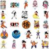 100 Pcs for Dragon Ball Stickers Cartoon PVC Sticker, Gifts for Laptop Water Bottle Skateboard Party Supplies Decorations Teens Kids view 2