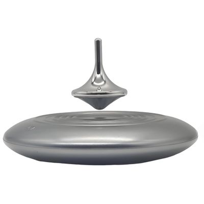 Levitating Spinning Top Metal Anti-Gravity Gyro for Adults, Office Desk Decor & Stress Relief
