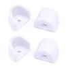RC Repairs Spare Parts For HSP For HPI 1/8 1/10 4pcs Shock Absorber Hydraulic Frame Protection Cover Absorption Cap RC Car Parts(WHITE) view 1