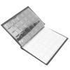 Album Collection Book Collecting Holder 250 Pockets 10 Pages High Capacity Durable PU Leather Black Brown Red Options for Collectors Enthusiasts (Brown) view 3
