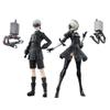 MABAIUDE 2B and 9S Figure 2B Action Statue, 15cm No.2 Type B Figure Model Joint Movable Head Changeable, Anime Figurine with Replaceable Accessories view 1