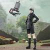 MABAIUDE 2B and 9S Figure 2B Action Statue, 15cm No.2 Type B Figure Model Joint Movable Head Changeable, Anime Figurine with Replaceable Accessories view 2