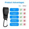 4PCS Universal Baby Stroller Hooks Clips for Hanging Bags and Shopping, Convenient Stroller Carabiner Clip Perfect for Uppababy, Babyzen Yoyo, Britax, Bugaboo, Bob, Buggy, Shopping Cart view 4