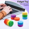 6PCS Magnetic Fidget Toys - Silicone Magnetic Balls for Adults & Teens | Stress Relief Sensory Toy for Autism / ADHD / Anxiety, Quiet Play in Office Travel Classroom view 4