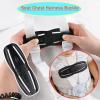 2 Pack Universal Child Seat Chest Harness Buckle,Seat Chest Harness Clip Buckle Lock Stroller Chest Replacement for Kids Trend,Adjustable Guard(Black) view 4