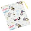 Skater KB63SN-A Children's Cup Bag, Drawstring Bag, Made in Japan, Snoopy Fun Friends, Boys, Girls, view 1