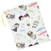 Skater KB63SN-A Children's Cup Bag, Drawstring Bag, Made in Japan, Snoopy Fun Friends, Boys, Girls, view 2