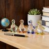 4 Pcs Crystal Duck Figurines, Adorable Duck Ornament for Home Office Desk Decor, Glass Animal Sculpture Gift for Collectors (4) view 4