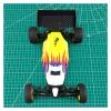 RC Repairs Spare Parts For Losi For Mini-B 1/16 Carbon Fiber Aluminum Alloy Tail Wing Rear Spoiler RC For Buggy Crawler Car Upgrade Parts view 4