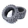 SKDUBRW RC Car Tires Tyres Wheels for HPI for Racing for Baja 5B 5SC for LOSI 1: 5 Scale rc Car Spare Parts All for Terrain Rear Tires Skin Without Inner Foam view 4
