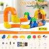 81 Pcs Electric Train Set for Kids, Anti-Gravity 3D Flexible Race Track with Motorized Car, STEM Building Construction Toys for Toddlers, Creative Birthday Gift for Boys Girls Ages 3 4 5 6 7 8+ view 2