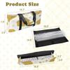 3 Pcs Empty Mahjong Bag Set Seamless french farmhouse dotted splodge Provence linen shabby chic Soft American Mahjong Tile Carrying Case Rack and Pushers Bags Game Night Accessories Gifts for Women view 2