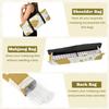 3 Pcs Empty Mahjong Bag Set Seamless french farmhouse dotted splodge Provence linen shabby chic Soft American Mahjong Tile Carrying Case Rack and Pushers Bags Game Night Accessories Gifts for Women view 3