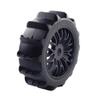 4pcs 17mm Hex Black Snow Sand Master Paddles Wheel Tires Compatible with RC Car Parts 1 8 Off Road Buggy view 3