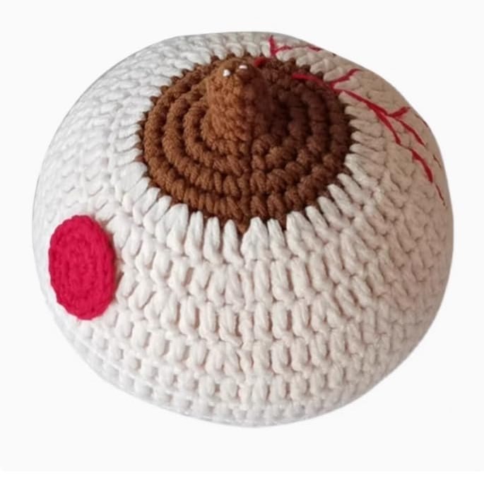 1pc Lactation Breast Model for Breastfeeding Training - Cotton Fabric Simulation Breast Mold for Sanitation Education(Milk Knot)