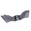 BAFOVY Front Beak Spoiler, Lower Fairing Winglet Replacement Kit for CB1000 Hornet SP 2025 2026, Black ABS No Drill Mounting (Carbon Fiber Style) view 4