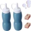 Magic Fog Bubble Wand, New Touchable Fog Bubble Machine, Interactive Smoke Bubbles Machine with Bubbles Gloves for Outdoor Party, Parent-Child Interaction (Bubble Liquid Refill + Atomizer-C) view 1