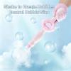 Magic Fog Bubble Wand, New Touchable Fog Bubble Machine, Interactive Smoke Bubbles Machine with Bubbles Gloves for Outdoor Party, Parent-Child Interaction (Bubble Liquid Refill + Atomizer-C) view 4