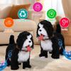 2026 New Wuffy Robot Dog, Robot Puppy That Acts Like a Real Puppy, Robot Dogs Realistic,Ai PuppyRobot Realistic Dog with Touch Sensing, Voice Mimic, Lifelike-Sounds, Tongue & Licking Motion for Kids view 4