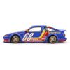 1:64 Diecast Model Car Compatible with Toyota AE86 Sprinter Trueno Kaido Racing V1Blue Limited Edition by Kaido House x Mini GT KHMG196 view 4