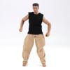 1/12 Scale Workwear Jacket Set for 6" Body Action Figure, Action Doll Clothes for Action FiguresNo Figure Khaki view 3