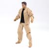 1/12 Scale Workwear Jacket Set for 6" Body Action Figure, Action Doll Clothes for Action FiguresNo Figure Khaki view 4