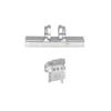 50mm*20mm Track Full Alloy Pressure Casting Crawler For 1/12 RC Hydraulic Excavator Bulldozer Track Shoe Parts confident(1PC Dark Grey Track) view 3