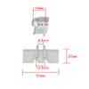 50mm*20mm Track Full Alloy Pressure Casting Crawler For 1/12 RC Hydraulic Excavator Bulldozer Track Shoe Parts confident(1PC Dark Grey Track) view 4