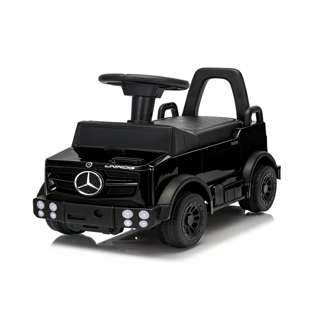 Ride On Push Car for Toddlers Mercedes-Benz Licensed, Under Seat Storage, Ride On Toy for 18-36 Months, Black