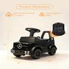 Ride On Push Car for Toddlers Mercedes-Benz Licensed, Under Seat Storage, Ride On Toy for 18-36 Months, Black view 4