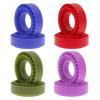 RC Crawlers Components For TRX4M For SCX24 For FCX24 AX24 1/18 1/24 RC Car Crawler 4pcs 1.0" Wheel Tires Silicone Rubber Insert Foam 55x20mm Upgrade Parts(Green) view 2