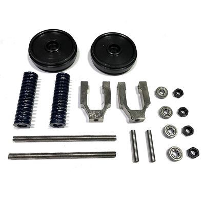 2PCS Excavator Tension Main Wheel Set Material Main Wheel 45 Steel For RC Hydraulic Excavator Bulldozer confident